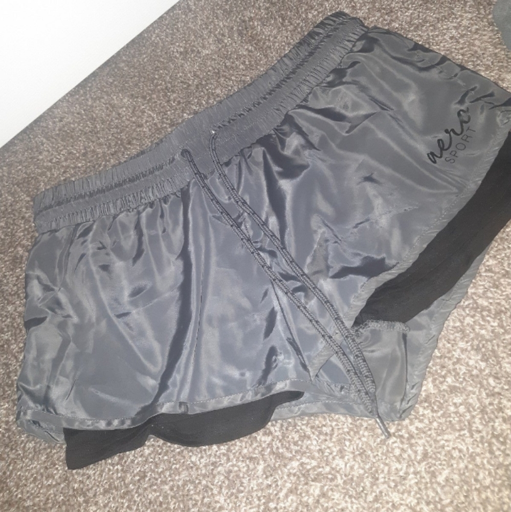 2 pairs of women running shorts